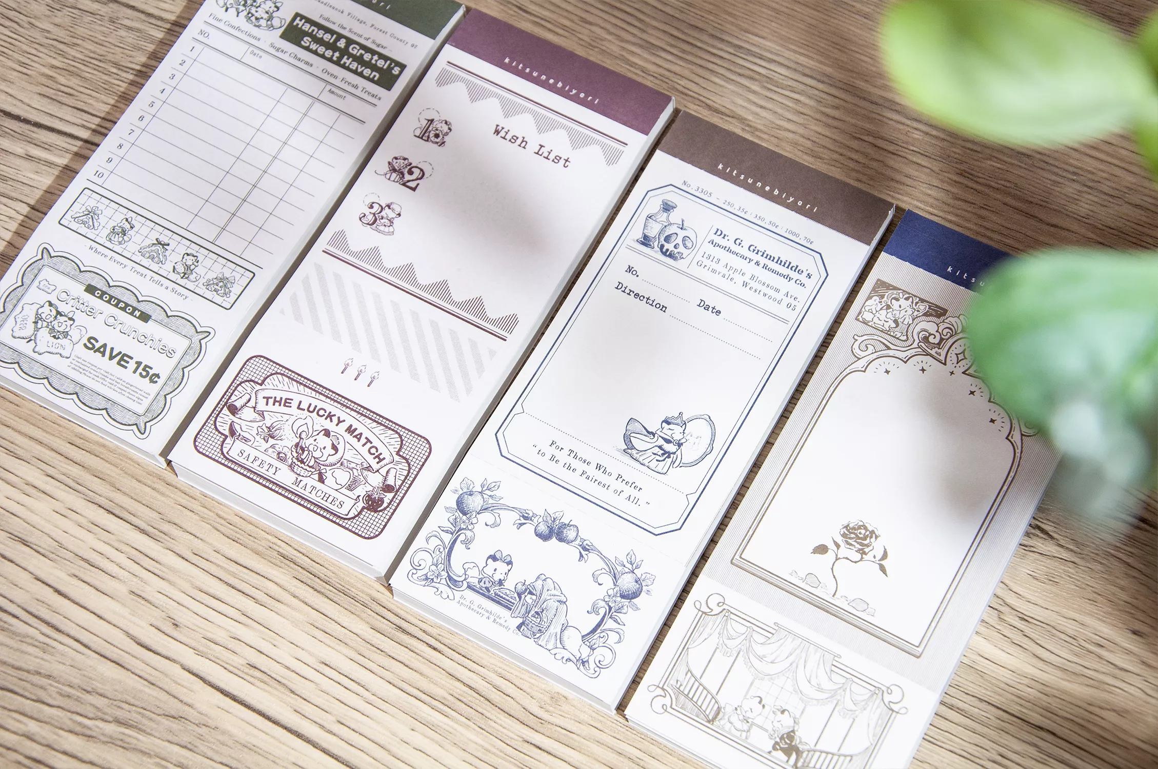 狐日和｜童話便簽本