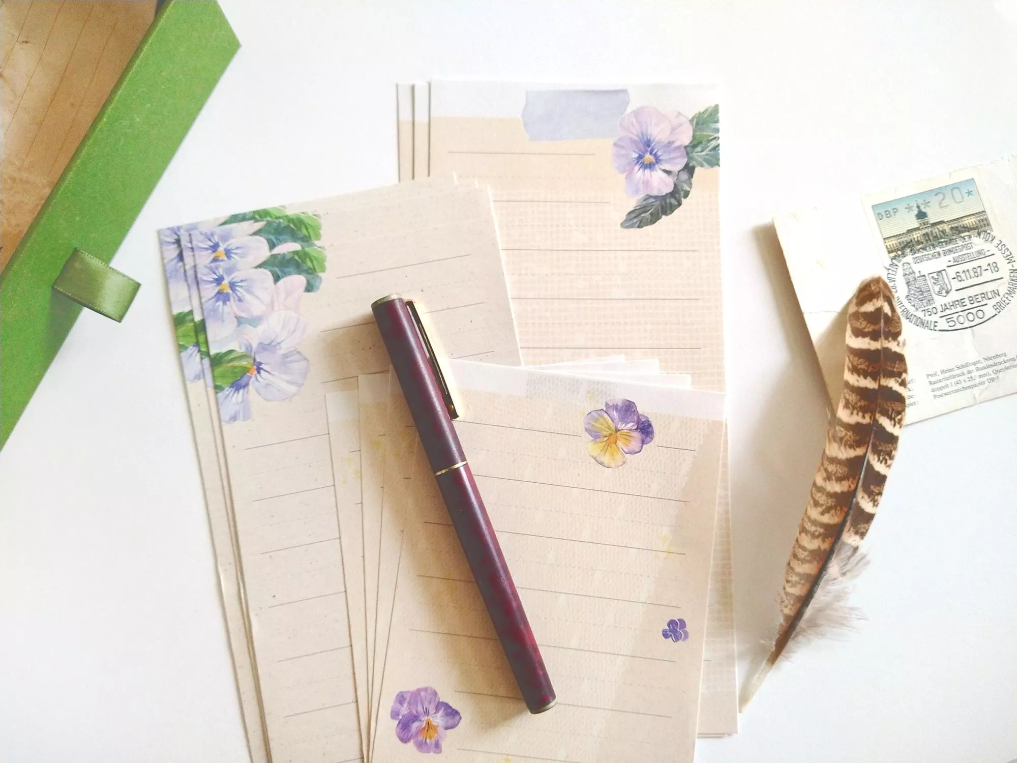 無色綻放｜仲夏夜-信紙組30入 3款各10入