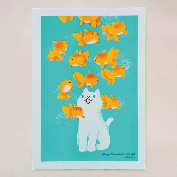 Inksundae｜A5小海報 納涼宇宙 系列