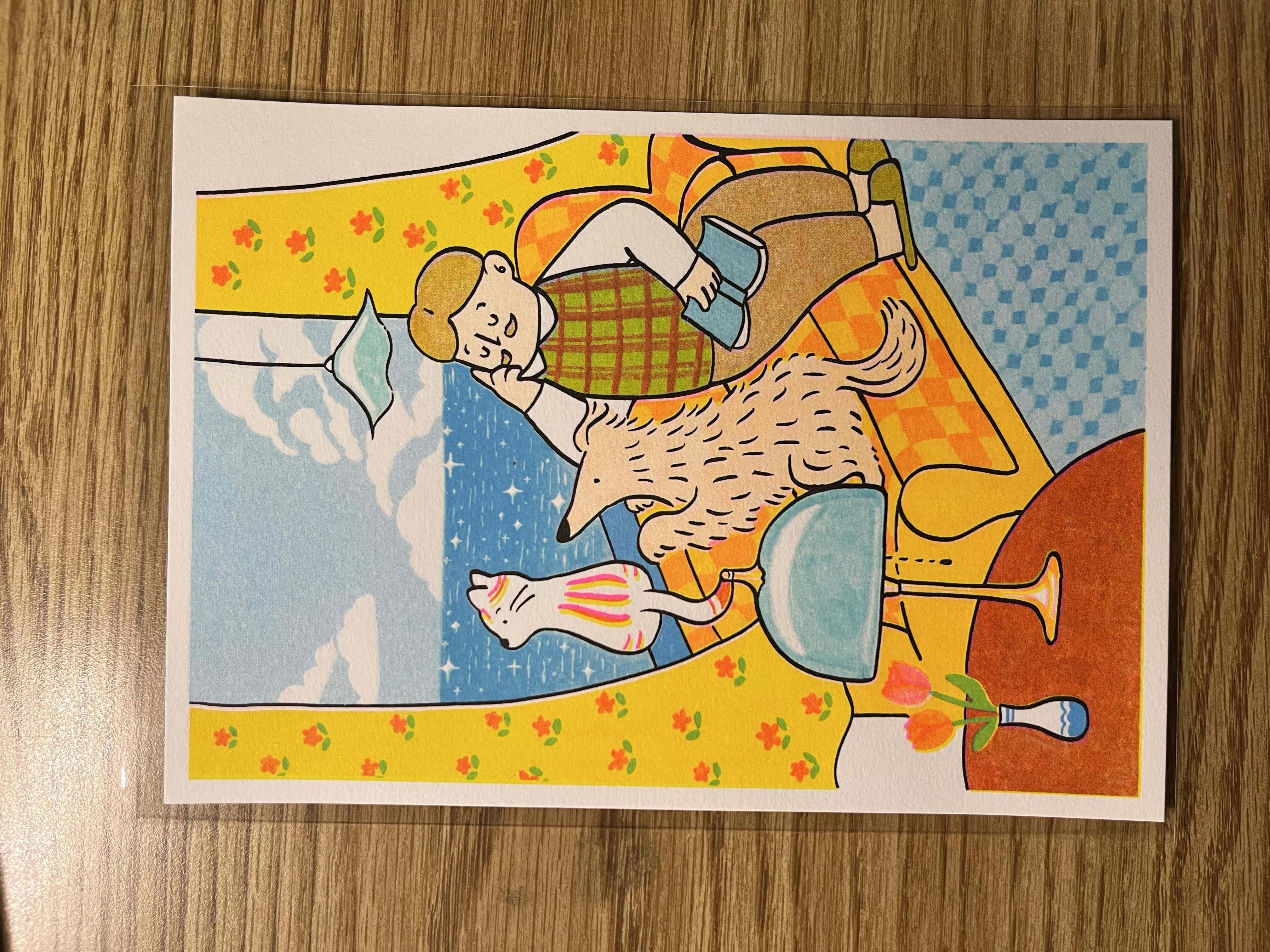 Ahchen｜A5 riso 海報