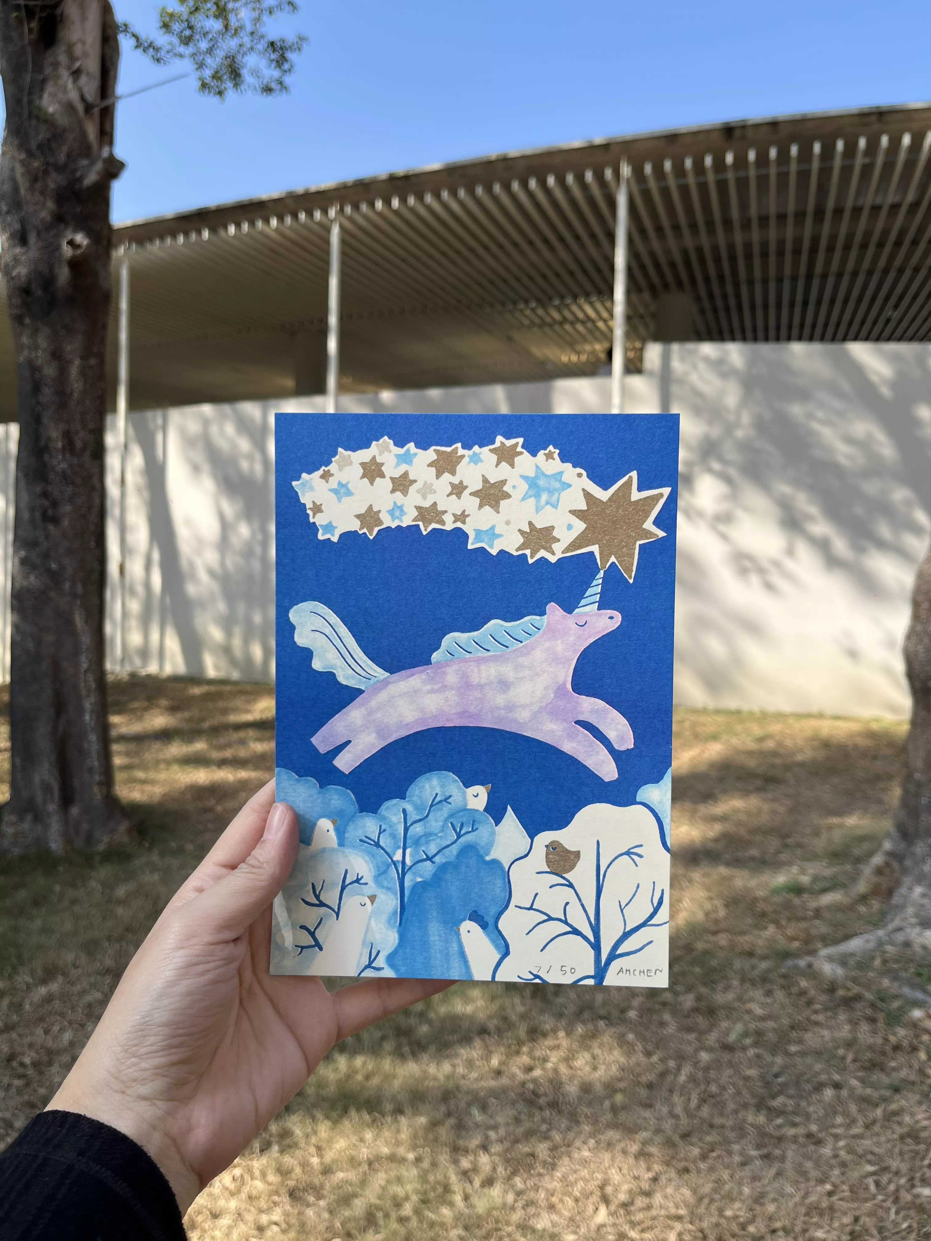 Ahchen｜A5 riso海報系列