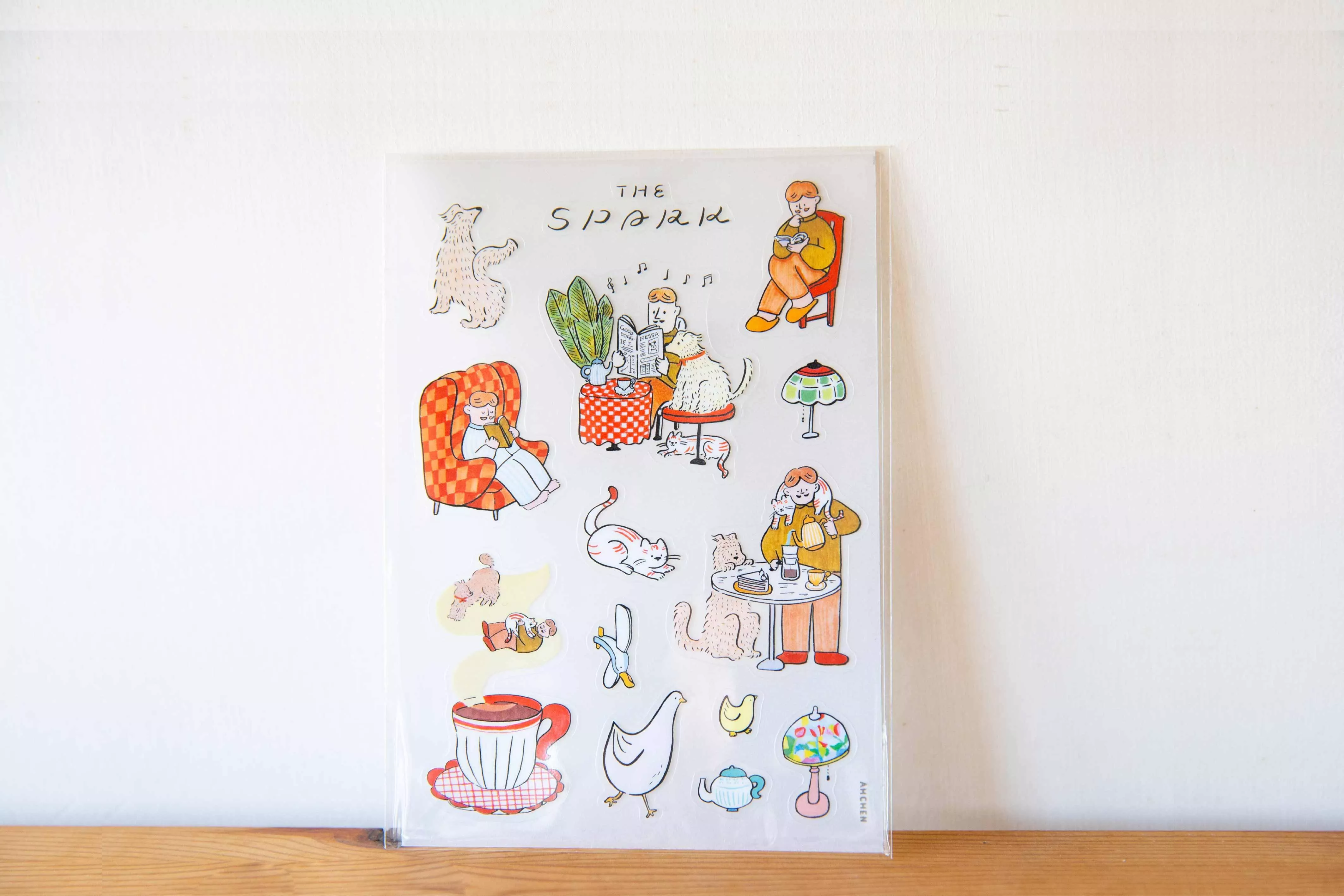 Ahchen｜The Spark_透明貼紙