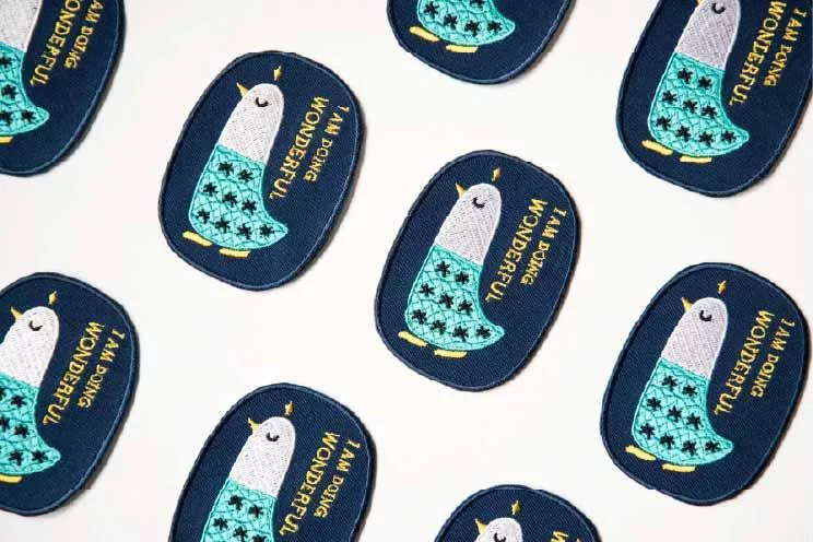 Ahchen｜高傲鵝繡片