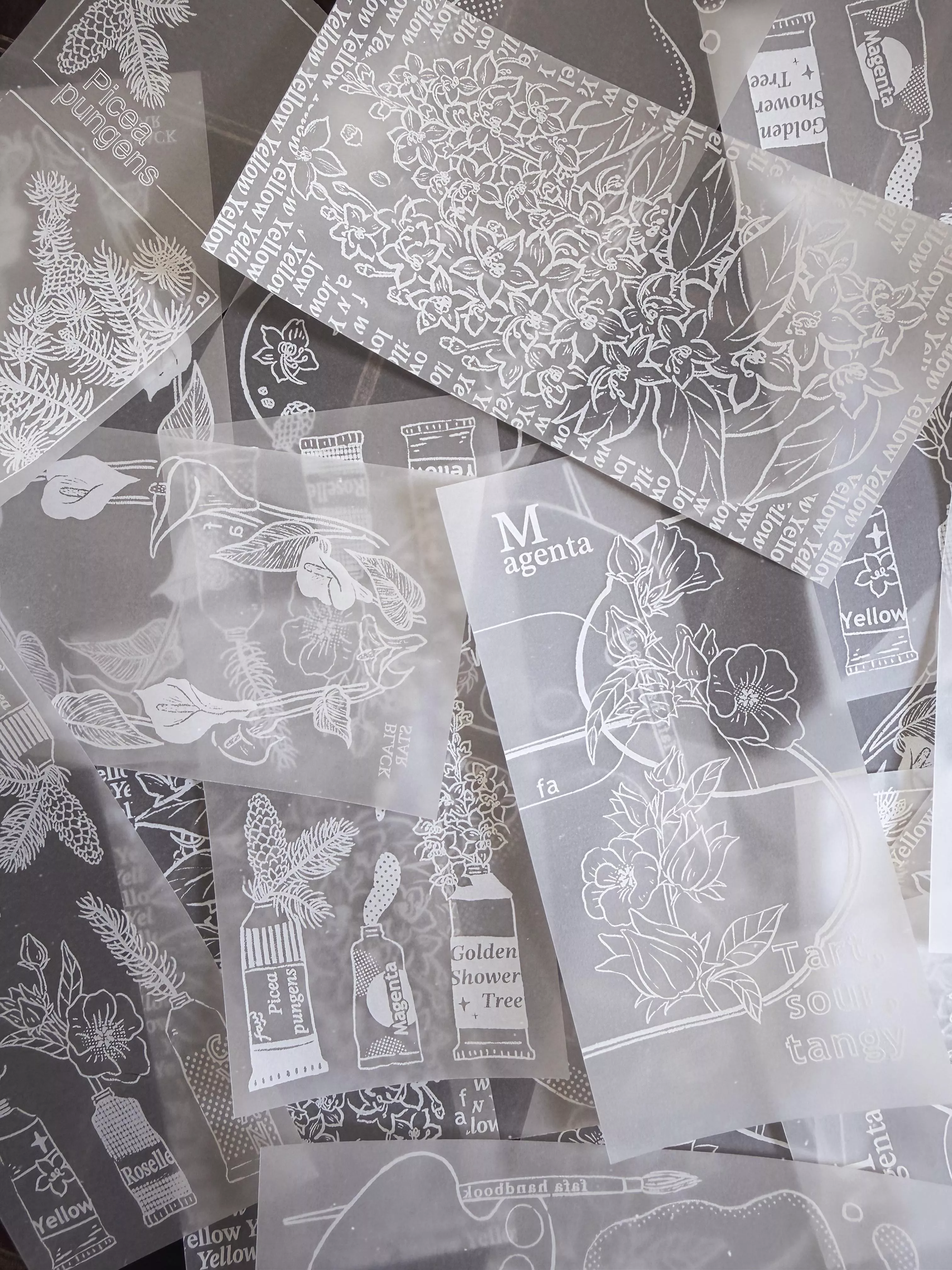 FaFa製造所｜描圖紙便簽包 系列