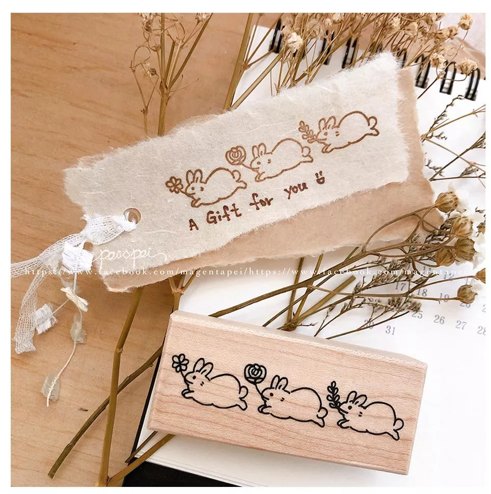 Pei+Pei Studio｜給你一朵花－印章