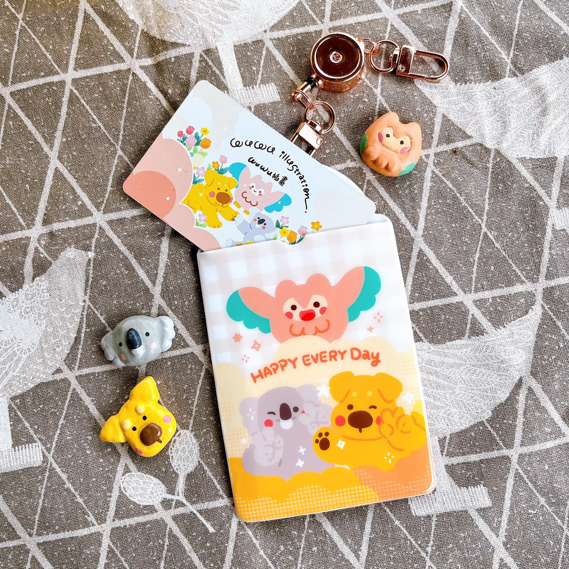 wuwu插畫｜夥伴海綿卡套