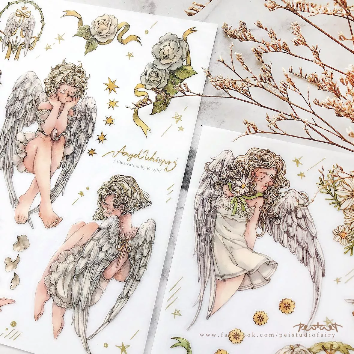 Pei+Pei Studio｜轉印貼紙系列