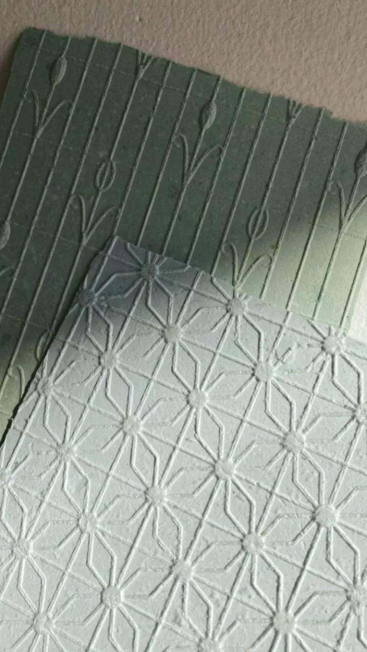 蒔絮紙品｜鐵窗花 𓇬 毬蘭紋手抄紙