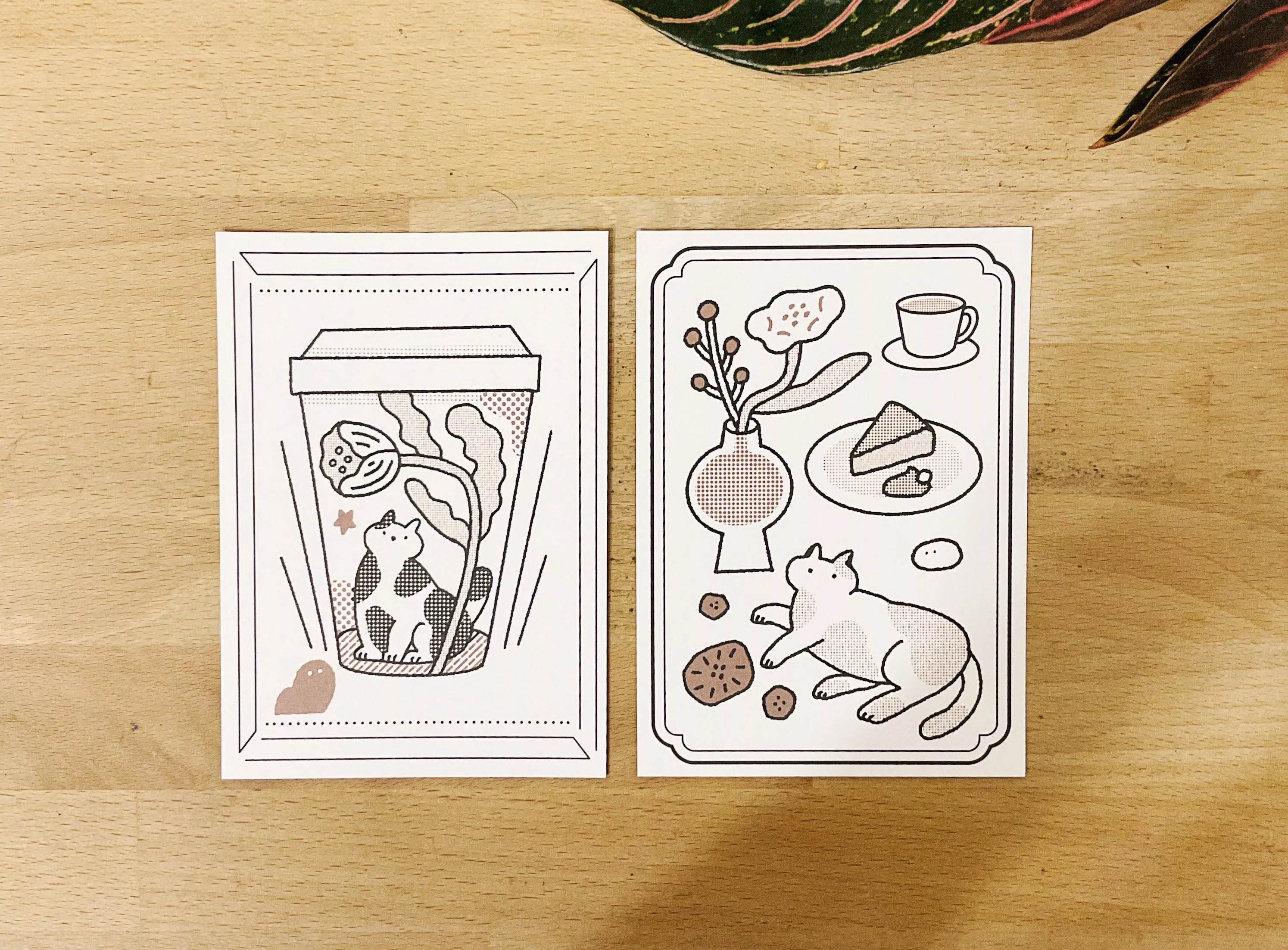 繭花｜明信片 系列