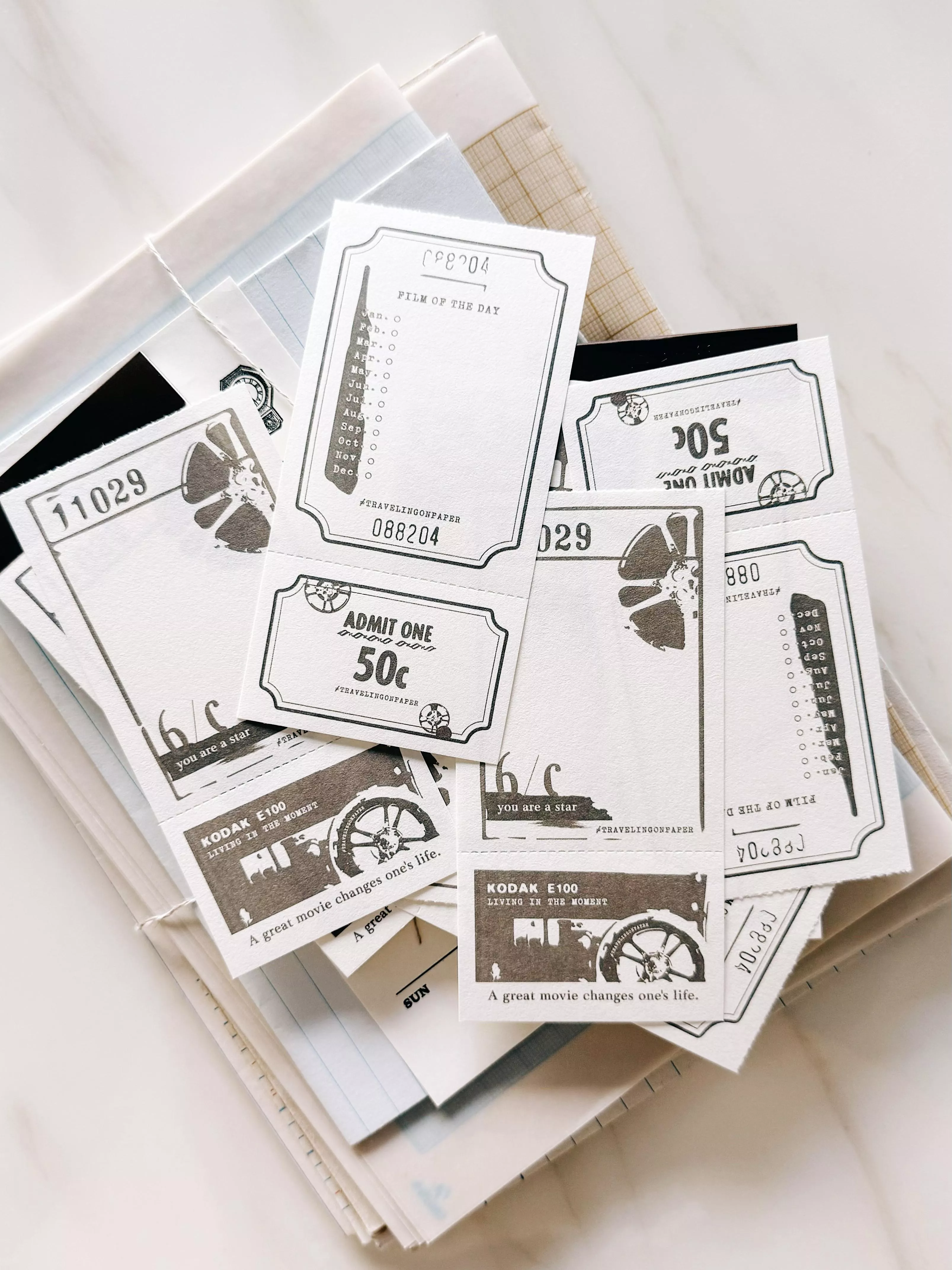 紙上旅行｜便簽本 系列