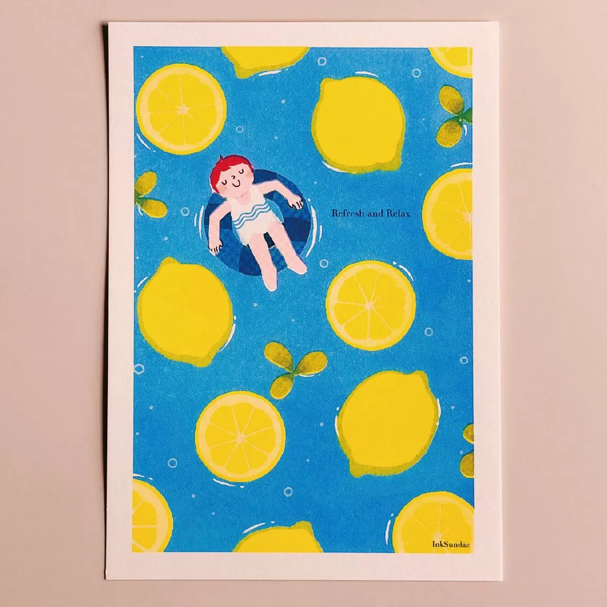 Inksundae｜A5小海報 盛夏之果實 系列