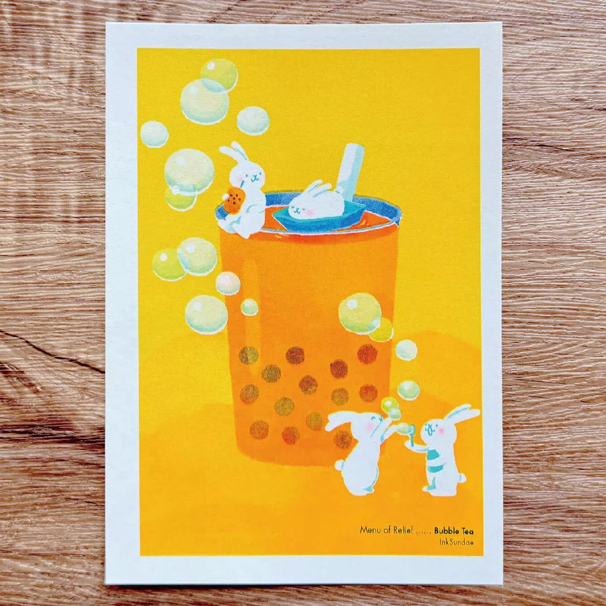 Inksundae｜A5小海報 療癒點心 系列