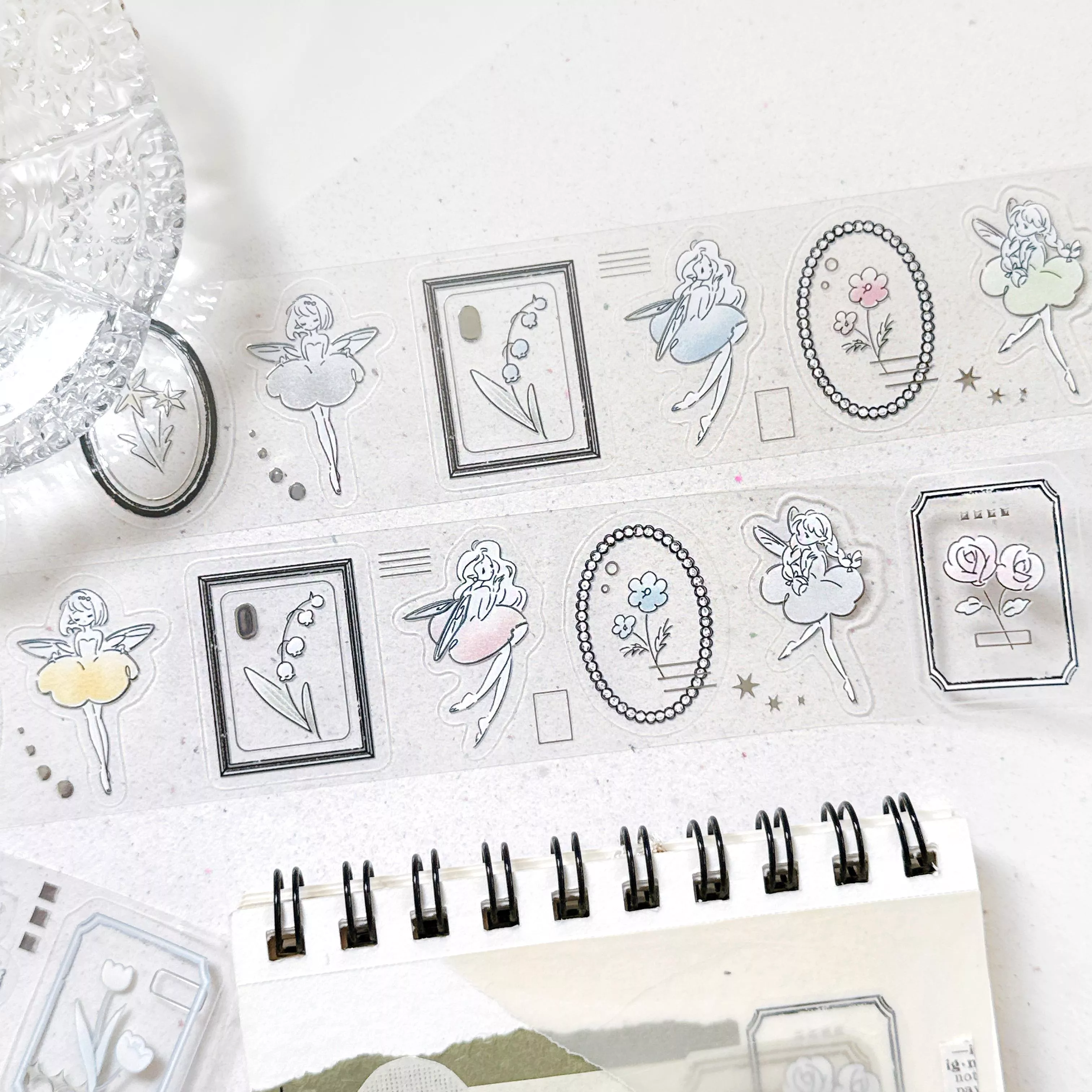 Pei+Pei Studio｜幽花小徑－PET割型膠帶