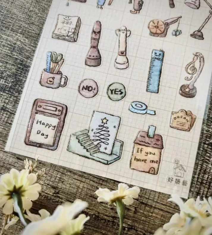 好築藝｜Paper Tales PET貼紙