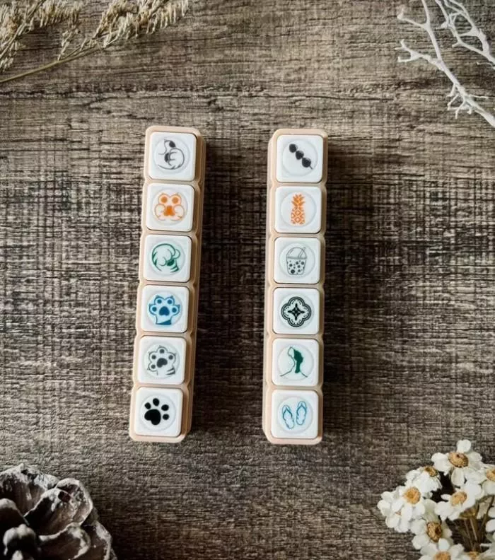 好築藝｜壓壓浸透印/連續章 (台灣特色/貓咪掌印)