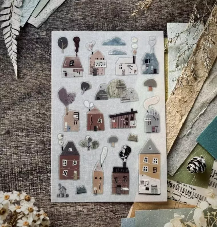 好築藝｜轉印貼紙-拼貼部屋