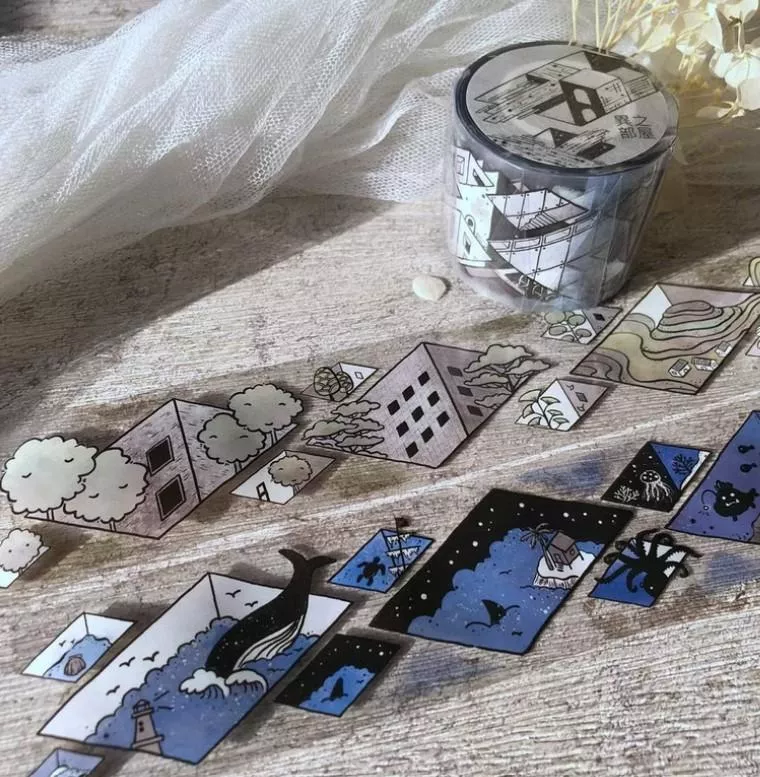 好築藝｜異之部屋 亮面PET紙膠帶