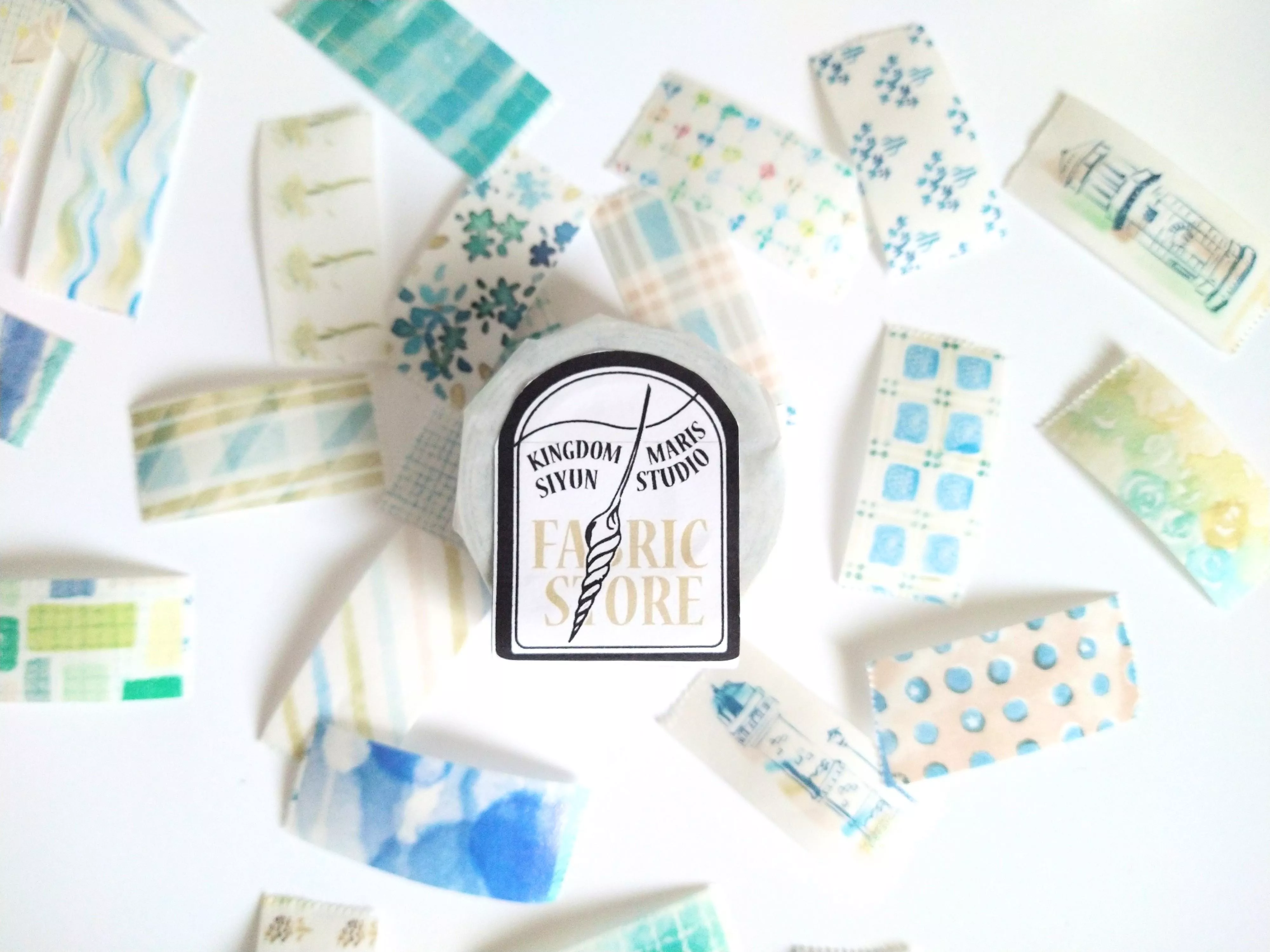 無色綻放｜海之布坊 和紙膠帶