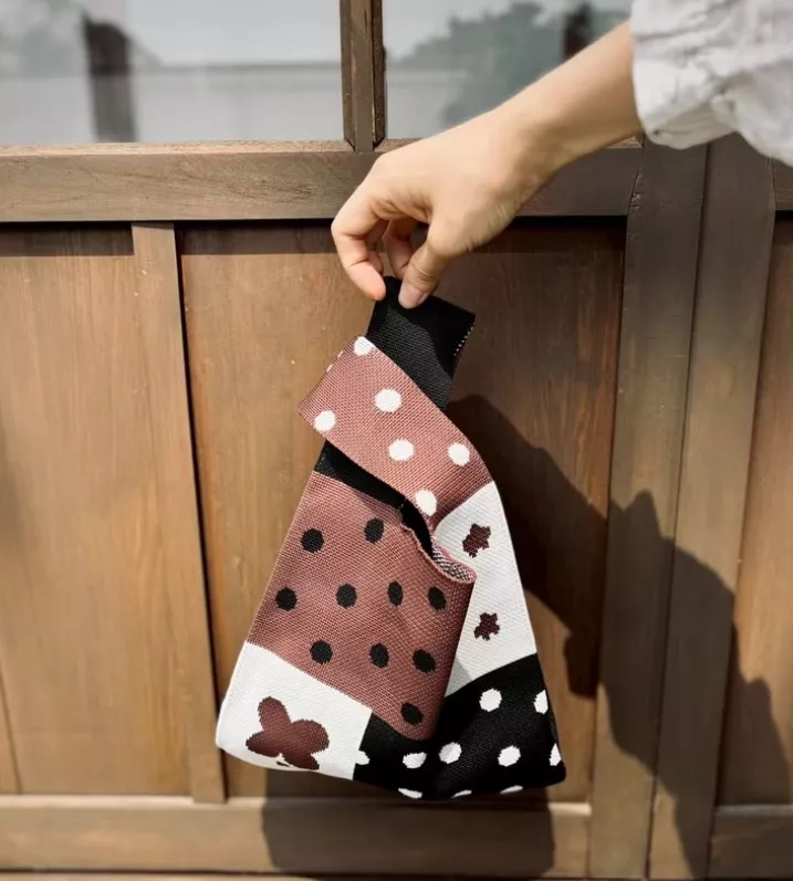 好築藝｜幸運宅急便針織袋 (和式手挽包)