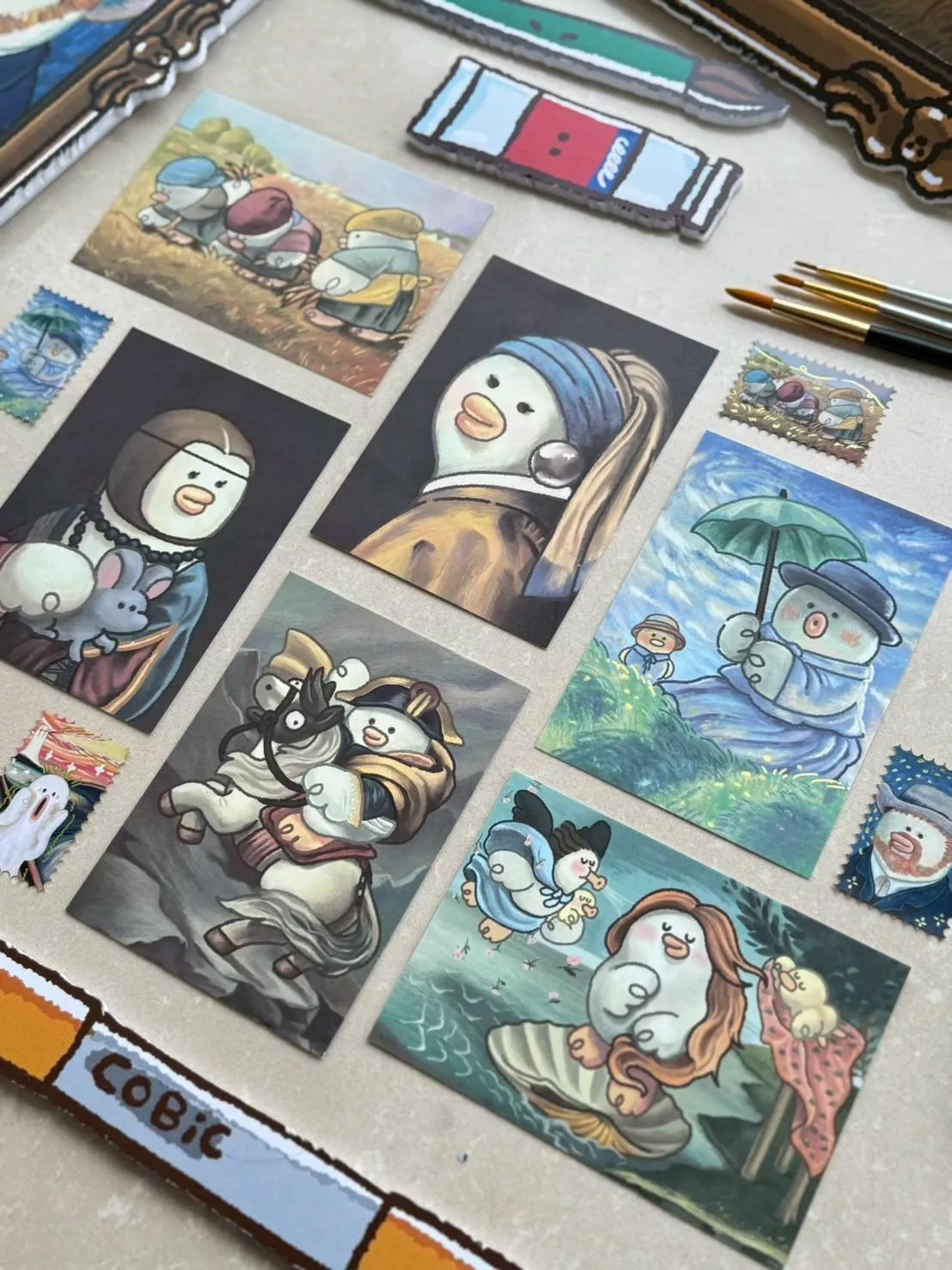 呱呱森林｜呱呱美術館明信片