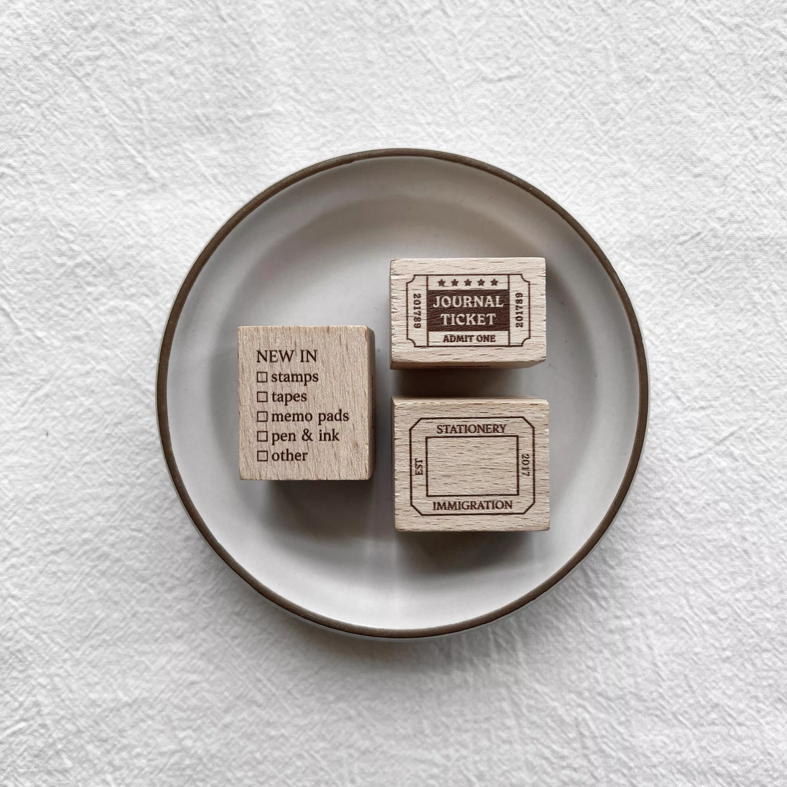 Liberty.hk｜New in / Journal ticket / Stationery immigration 木章