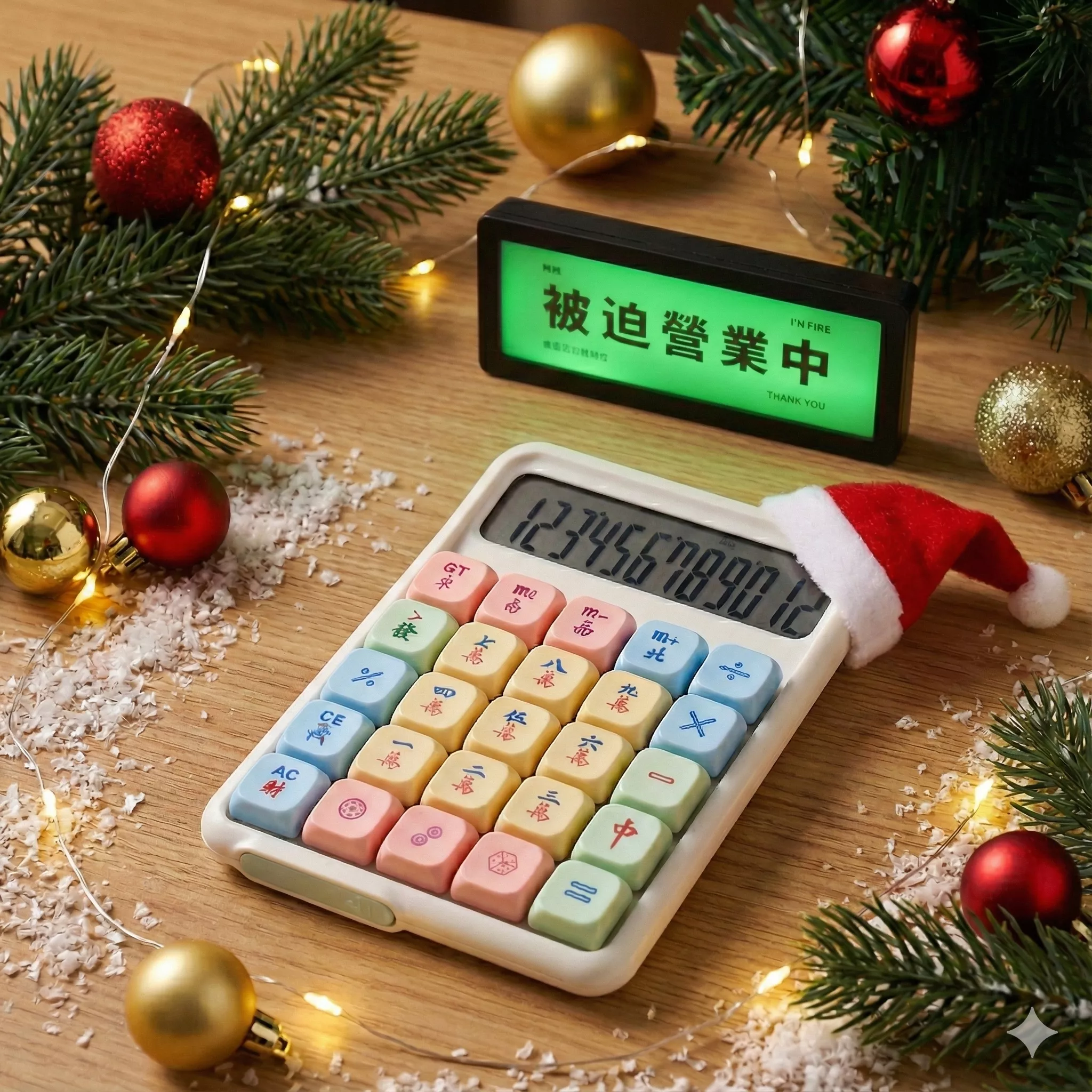 【聖誕限定】社畜的無聲吶喊｜被迫營業．摸魚神算組