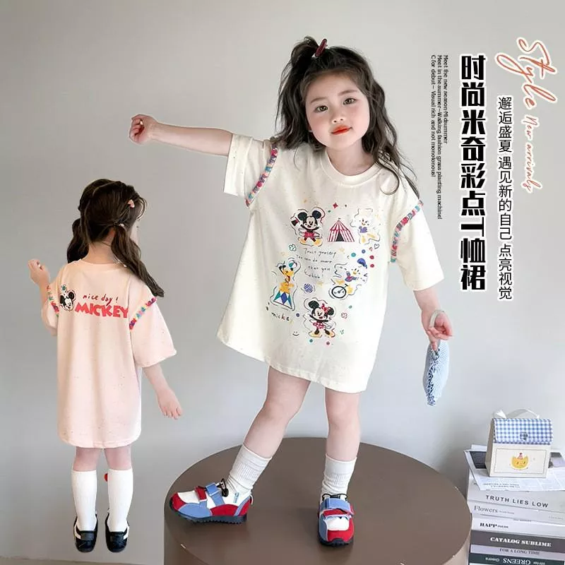 夏季童裝卡通印花短袖T恤