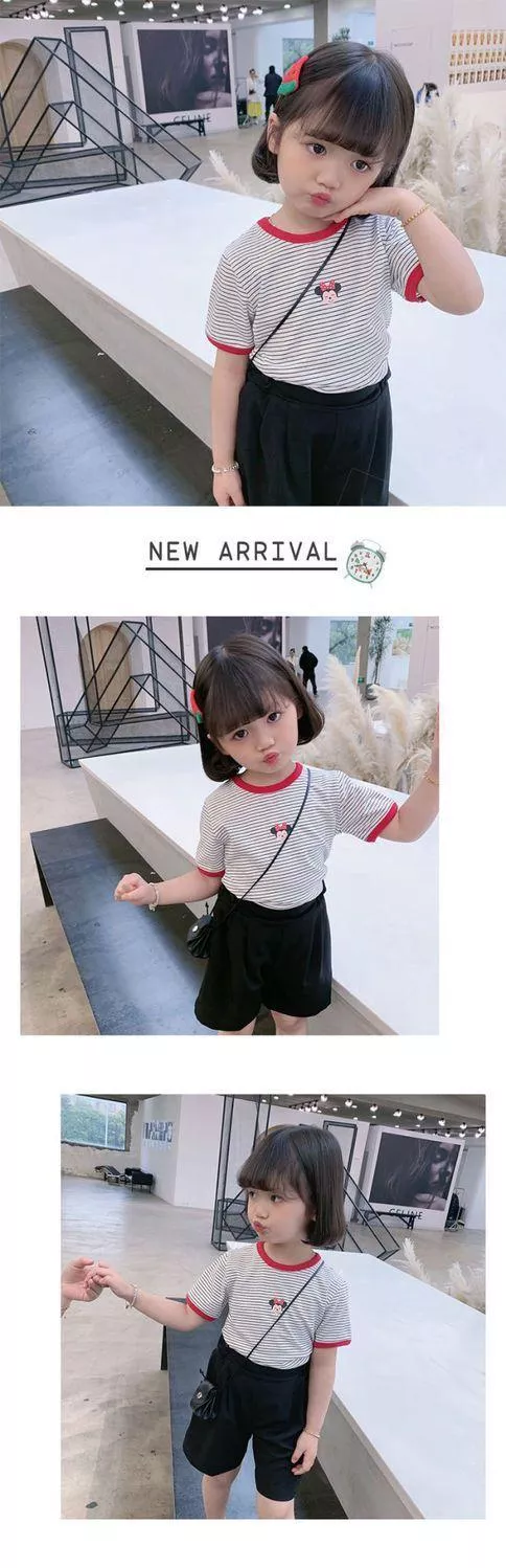 夏季童裝卡通印花短袖T恤