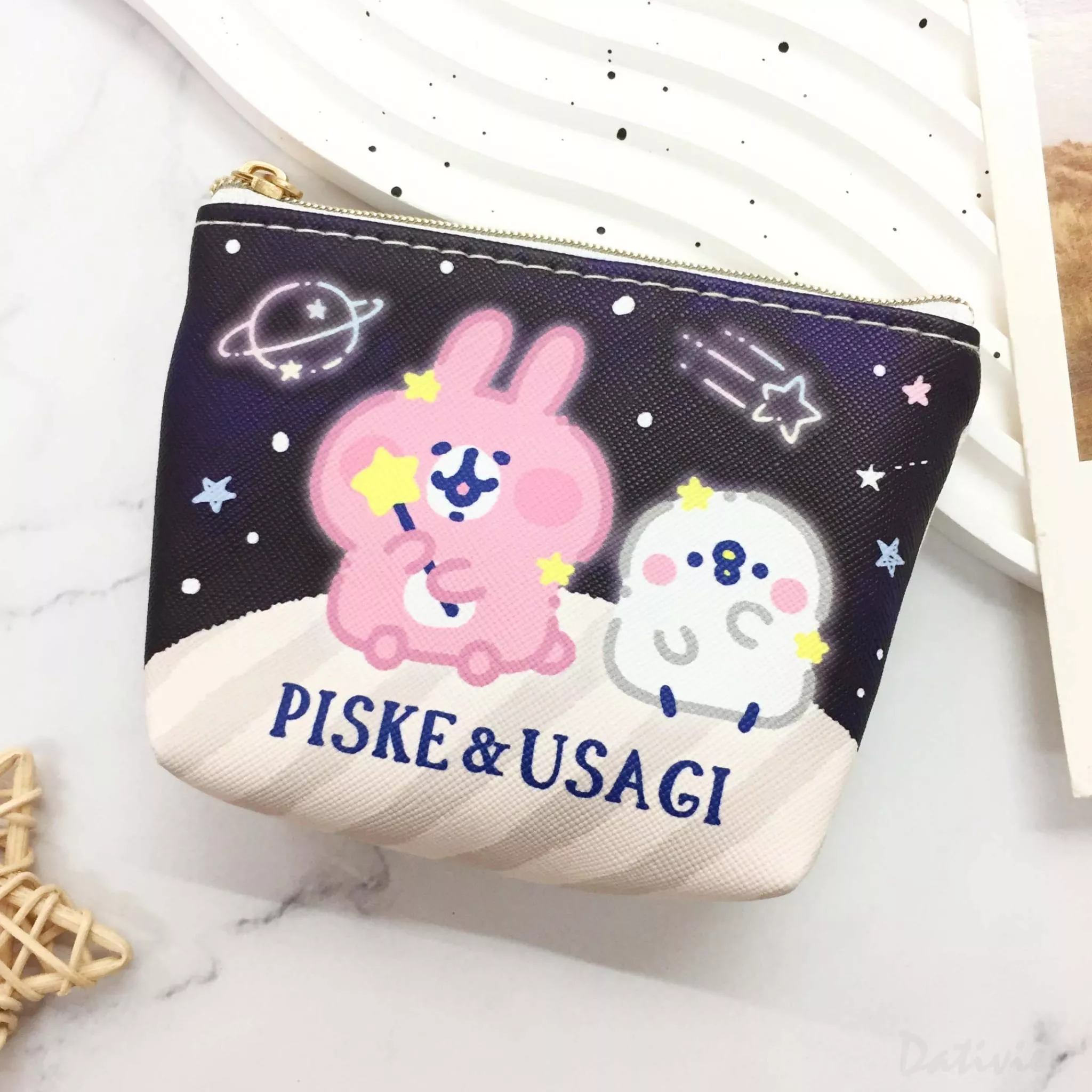 斜紋皮革錢包-卡娜赫拉 Kanahei 正版授權