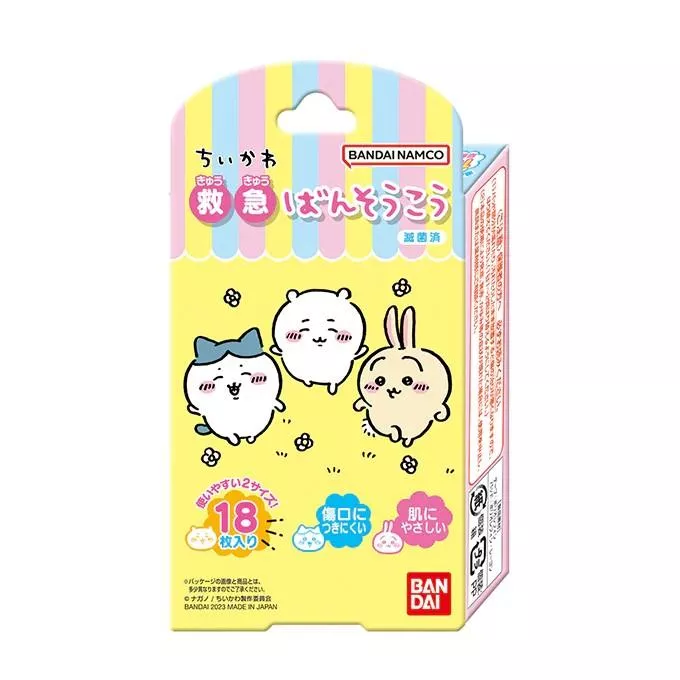 日本製 吉伊卡哇 可愛 ok 繃 18枚/盒