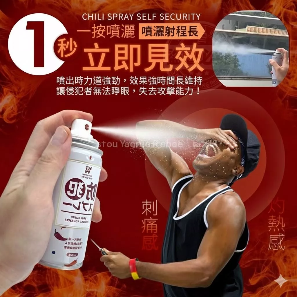 防身催涙噴霧劑*