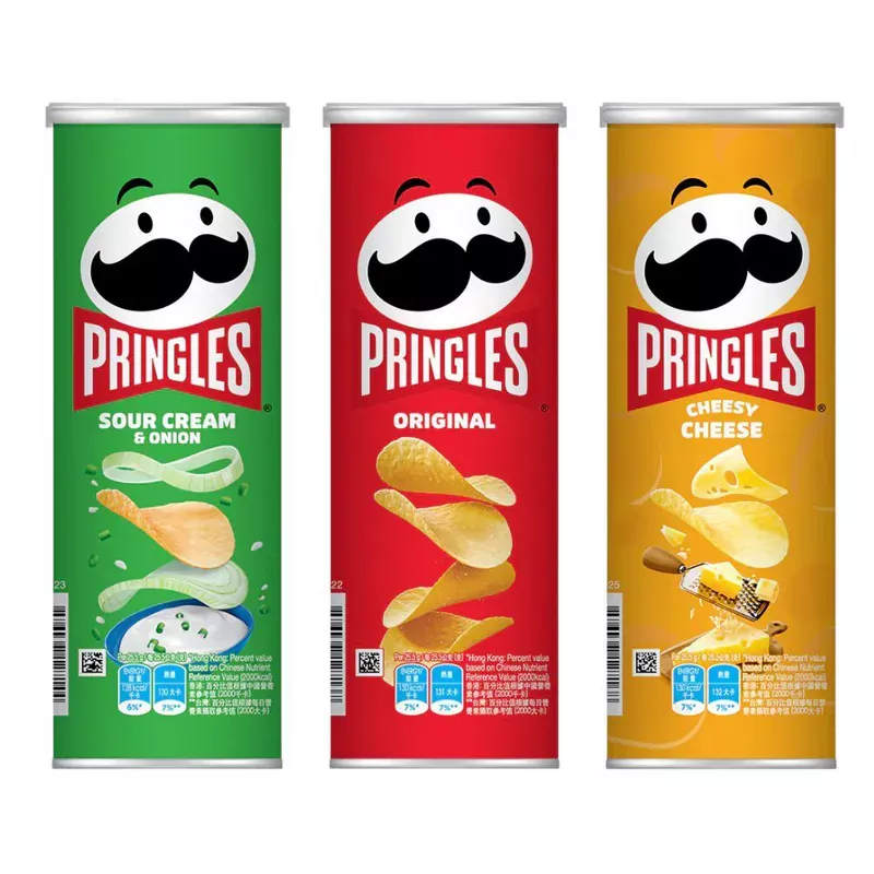 (箱購) 品客 洋芋片102g x 8罐 ＿原味/洋蔥/香濃起司