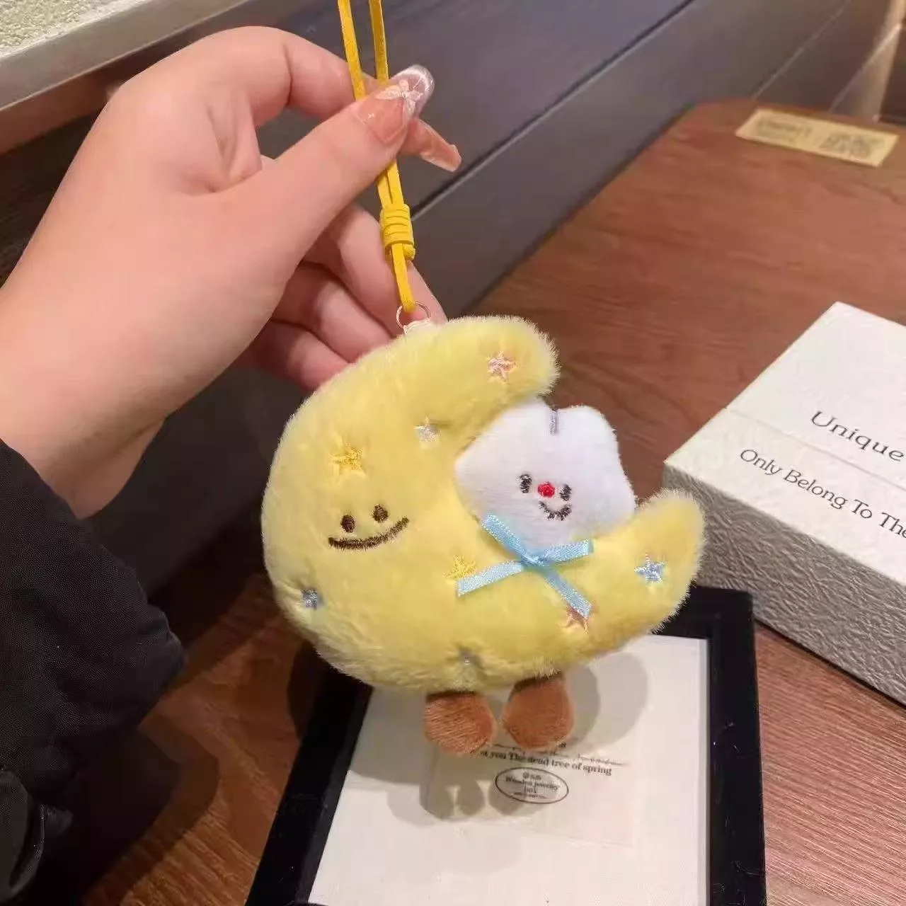 預購/創意可愛中秋毛絨掛件高顏值玩偶鑰匙扣少女心書包掛飾公仔禮物