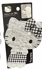 【Sanrio 三麗鷗】Hello Kitty 千鳥格紋造型鯊魚夾