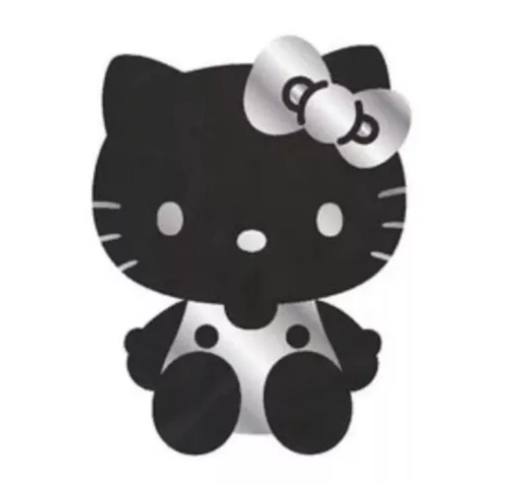 【Sanrio 三麗鷗】Hello Kitty 黑白造型鯊魚夾