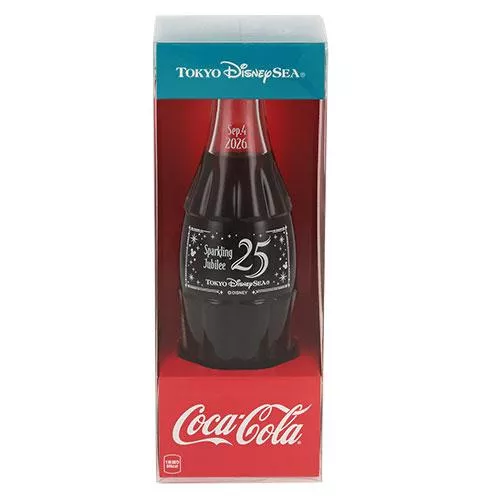 【東京海洋迪士尼 Tokyo DisneySea】25週年紀念｜コカ・コーラ｜可樂造型收藏飲料