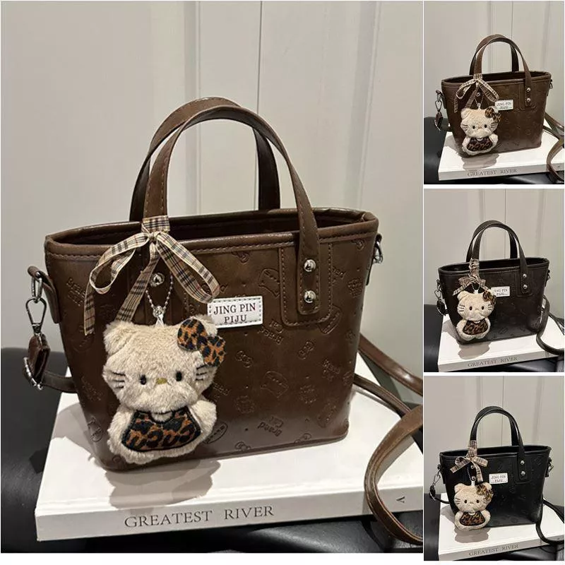 MCPA3140 韓系時尚壓紋單肩斜背水桶包