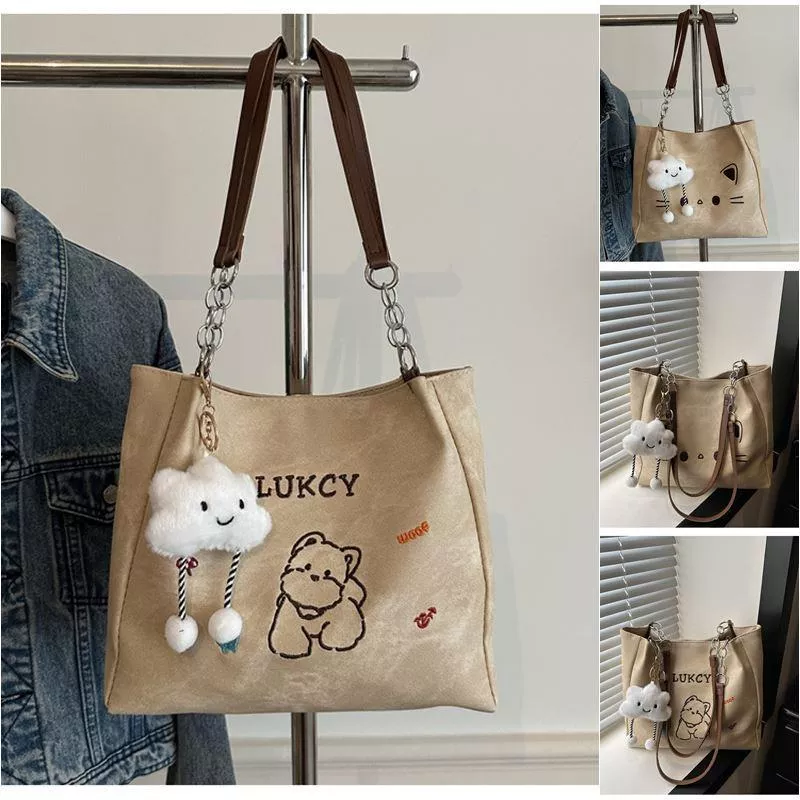 MCPA7641 韓系時尚印花單肩托特包