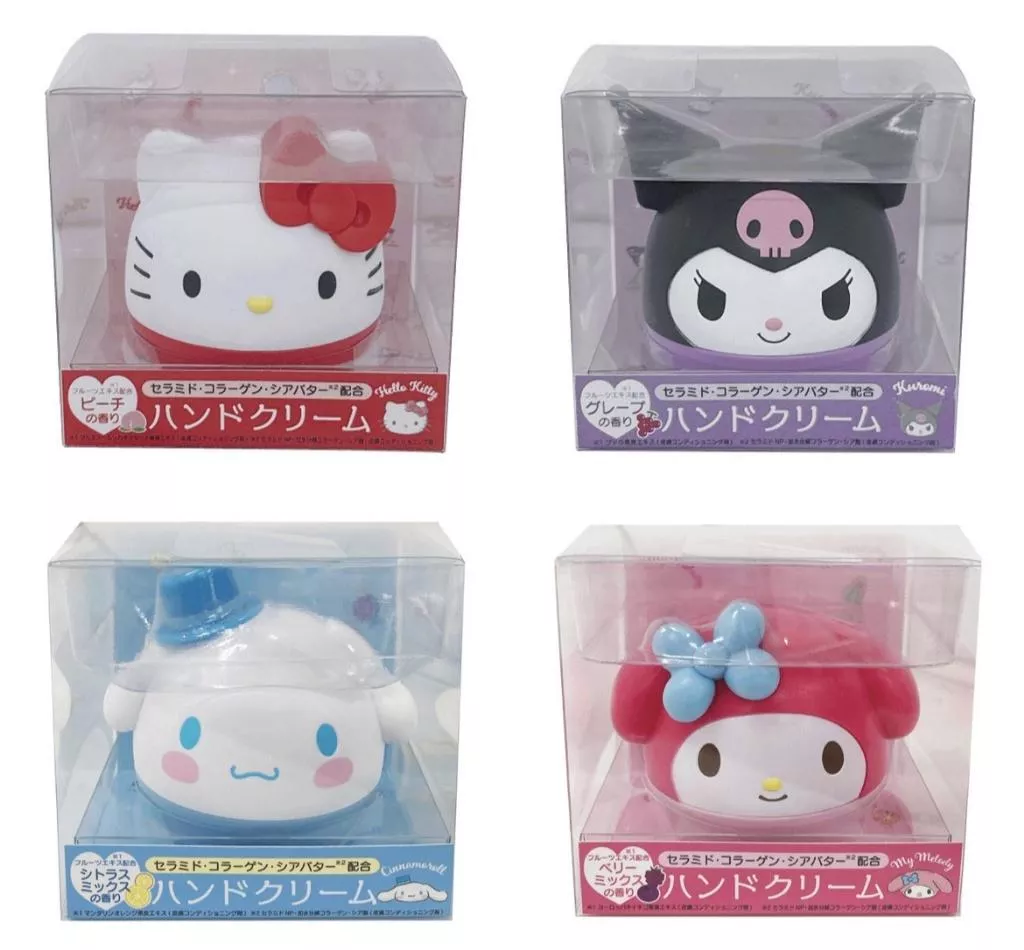 【Sanrio 三麗鷗】ハンドモイスチャークリーム｜三麗鷗造型護手霜（不倒翁造型護手霜）