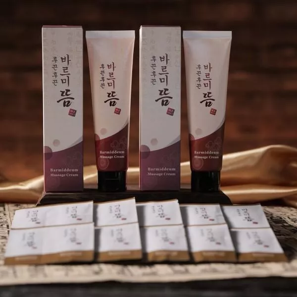 BARMI DDEUM深層溫感熱敷按摩膏100ML+100ML #買一送一