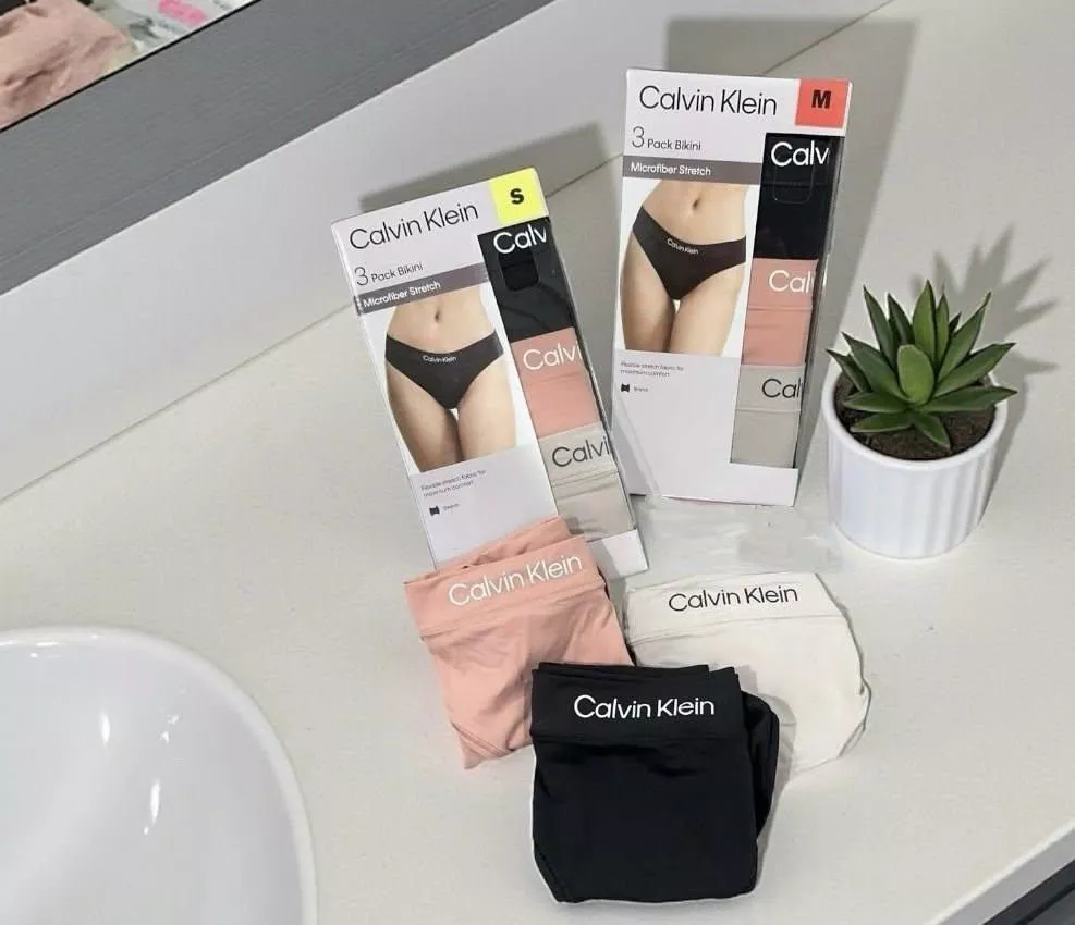美國🇺🇸Calvin Klein 女士三角內褲3件裝#隨時結單