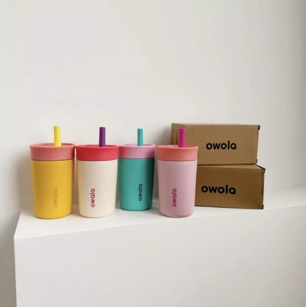 Owala Kids' Tumbler 不鏽鋼吸管杯 12 oz