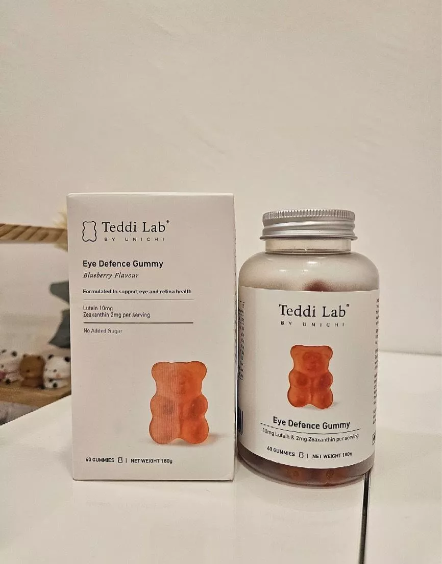 Unichi 葉 黃素護眼小熊軟糖 60粒