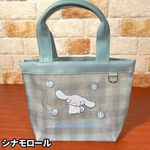 網眼透氣迷你手提袋-大耳狗 Sanrio 日本進口正版授權