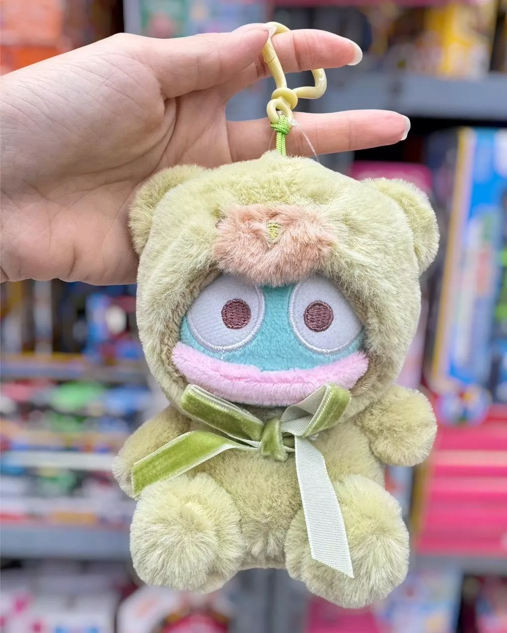 韓貨 正版授權 三麗鷗拿鐵熊造型系列玩偶吊飾13cm