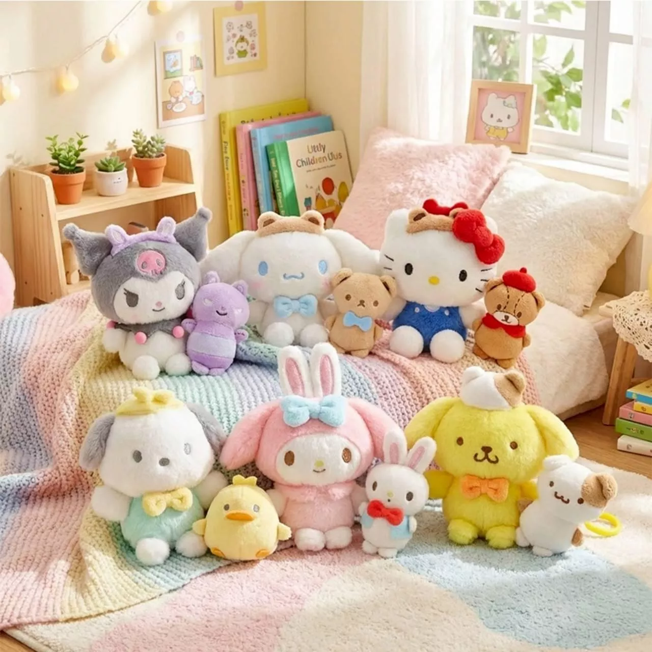 娃娃吊飾-三麗鷗 SANRIO 正版授權