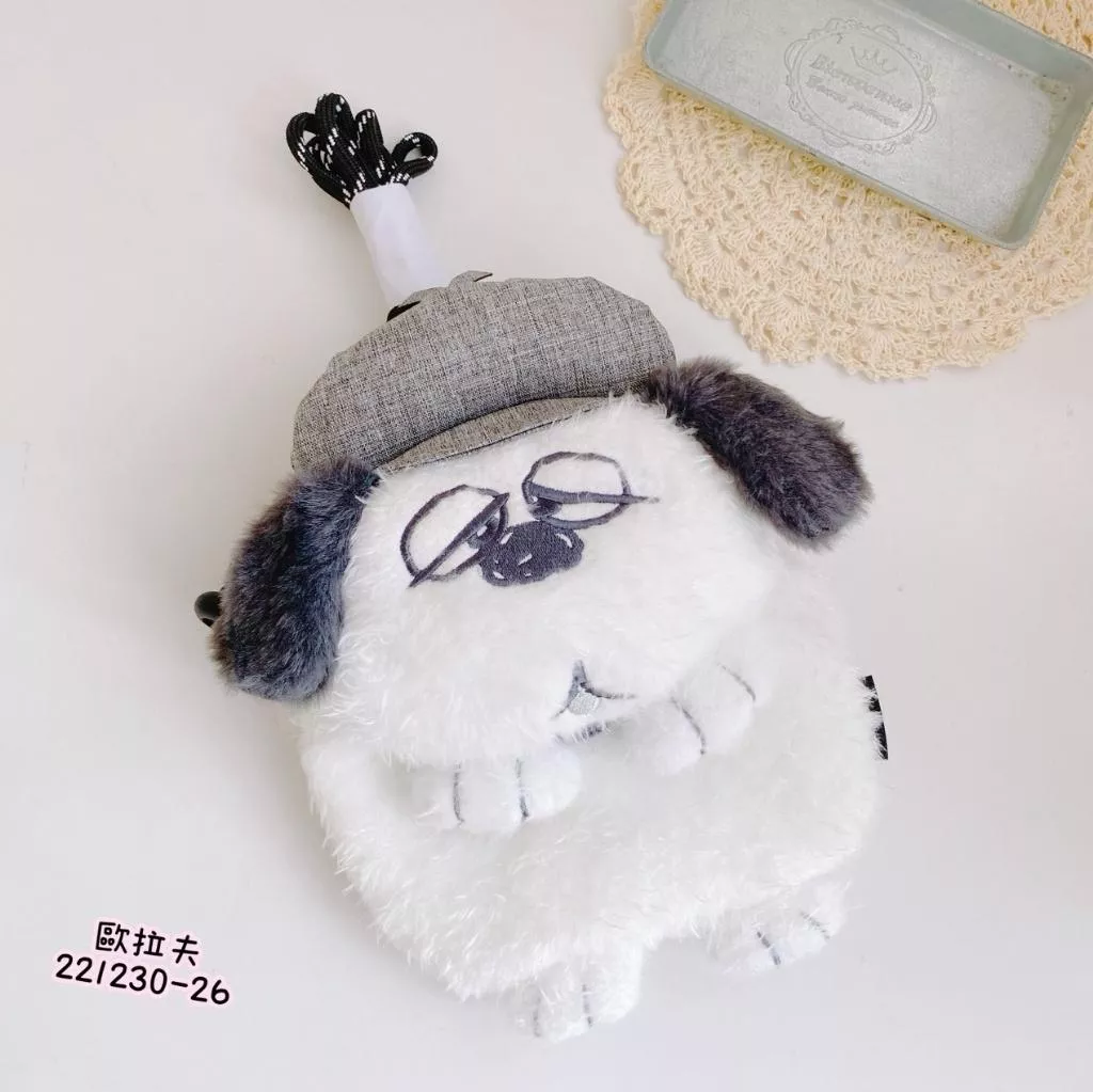 日貨 正版授權 歐拉夫全身娃娃包附背繩