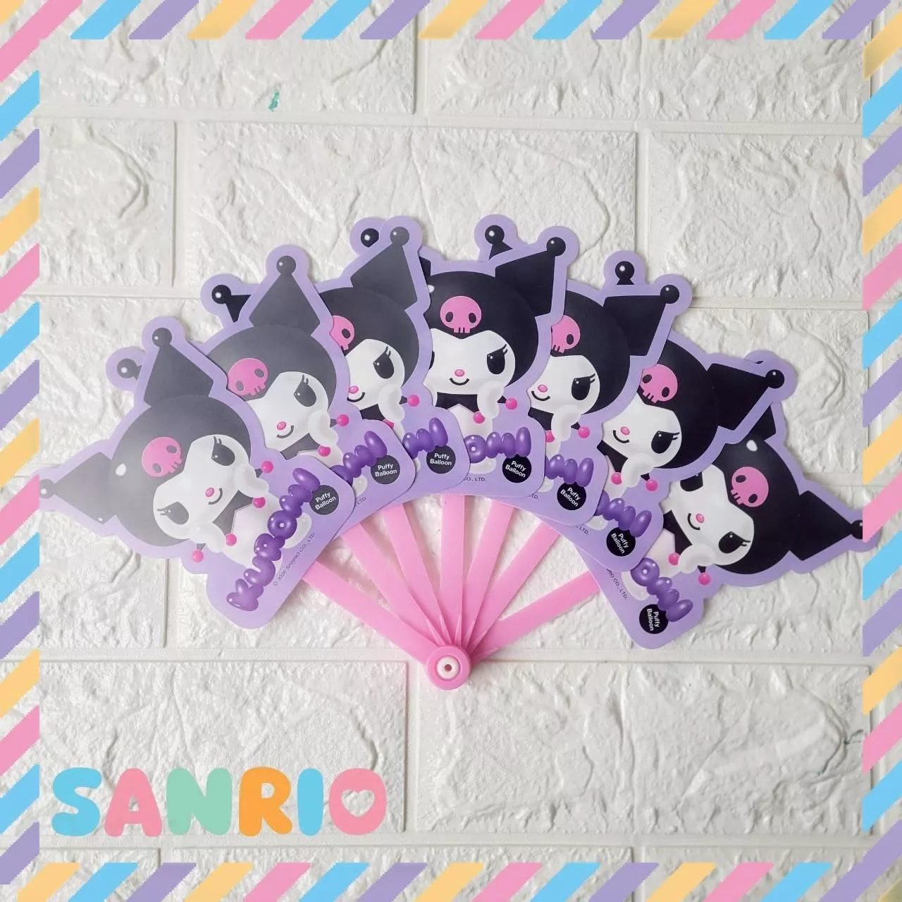 造型扇子-三麗鷗 SANRIO 正版授權