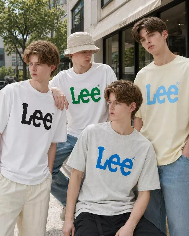 張凌赫同款！ 韓國🇰🇷 Lee 大Logo短袖T
