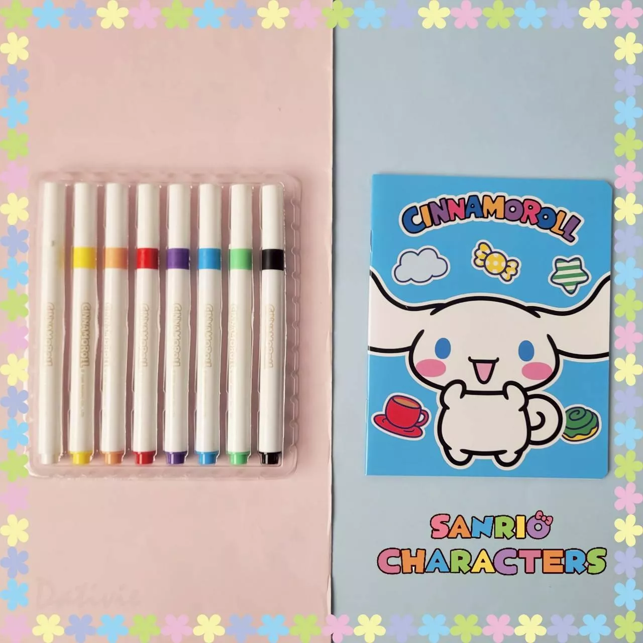 可疊色馬克筆著色本組-三麗鷗 SANRIO 正版授權